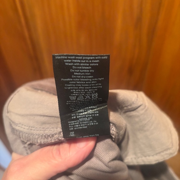 Zadig and Voltaire Eva Argent Deluxe Silver Foil Printed Jeans size 28 - Picture 6 of 6